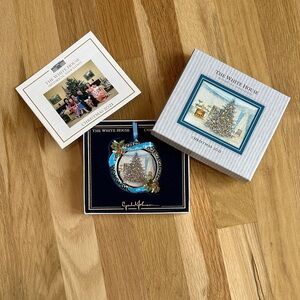 The White House Christmas Ornament 2021